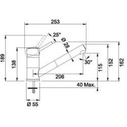 Zlewozmywak Franke LLX 611  + bateria FG 7486 chrom